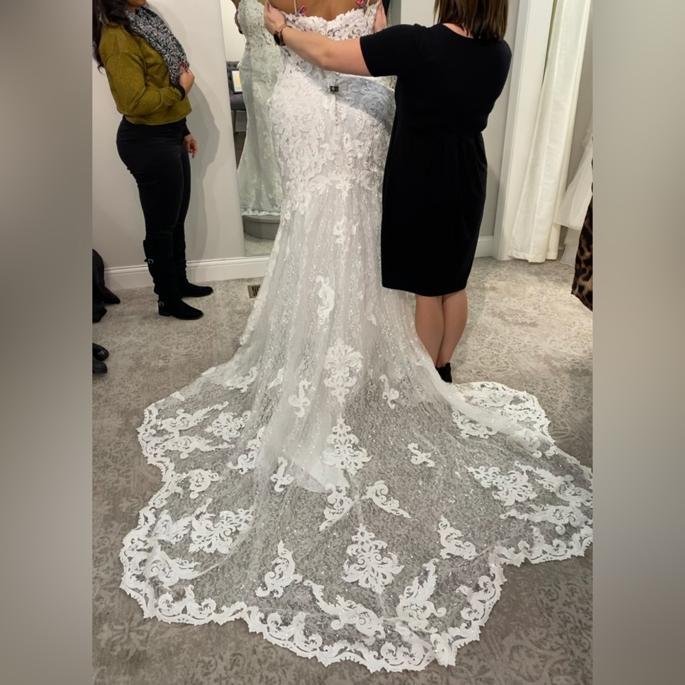 BNWT Unaltered Maggie Sottero Tuscany Royale - Picture 3 of 8